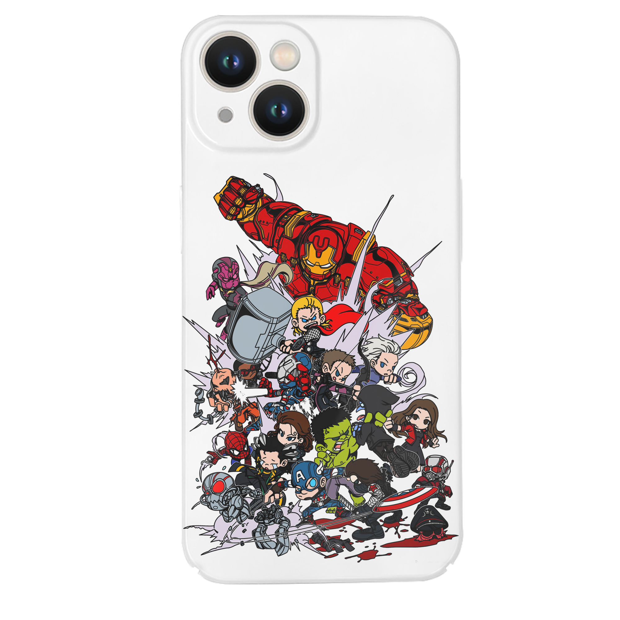 （画像用） アベンジャーズ The Avengers 【iPhone 14シリーズ対応】ハードケース